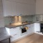 Кухонная мебель  с фасадами МДФ эмалевое покрытие с каменной столешницей и не интегрированной мойкой 4