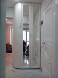 Шкафы с распашными дверями и фасадами МДФ