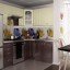 Новая кухня в стиле Модерн  со стеновой панелью из орг стекла - САМА НЕЖНОСТЬ..район АКВАМОЛА 9
