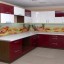 Новая кухня в стиле Модерн  со стеновой панелью из орг стекла - САМА НЕЖНОСТЬ..район АКВАМОЛА 12