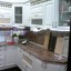 Одна из первых моих кухонь с фасадами -патина  МДФ с старом салоне 9