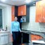 Кухня в смиле МОДЕРН из пластика ARPA в 3 D кромке от 26.03.17 на пер.Октяборьский 6 9