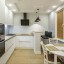 Кухня в стиле Хай Тек с фасадами Акриловая Эмаль по МДФ. 5