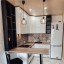 Кухня в стиле Хай Тек с фасадами Акриловая эмаль матовая и столешницей постформинг. 5