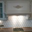 Шикарная кухонная мебель в Классическом стиле с фасадами МДФ эмаль патина бронза без стеновой панели 1