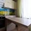 Колоритная кухня стиле модерн с фасадами итальянский пластик ARPA и ЛДСП и стеновой панели 8
