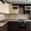 Кухонная мебель в стиле Модерн с фасадами МДФ  эконом класса с постформинговой столешницей. 5