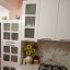 Красивая и нежная кухонная мебель из МДФ 0