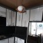 Кухонная мебель с фасадами из итальянского пластика в металлической кромке черного цвета и столешкой 2