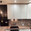 Кухня в стиле Хай Тек с фасадами Акриловая эмаль матовая и столешницей постформинг. 1