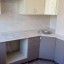 Миниатюрная кухня в стиле Модерн с фасадами МДФ с фрезировкой мыло 2