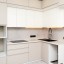 Кухня фасады  МДФ эмаль с интегрированными ручками . Размер 2500 мм./ 1500 мм.+ 600 мм. Цена 168.000 2