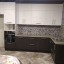 Кухня в стиле Модерн с фасадами МДФ ПВХ  с фрезировкой мыло столешница постформинг.. 1