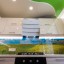 Колоритная кухня стиле модерн с фасадами итальянский пластик ARPA и ЛДСП и стеновой панели 9